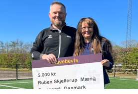 Rubens fodboldmagi hædret med Ildsjæleprisen 2025
